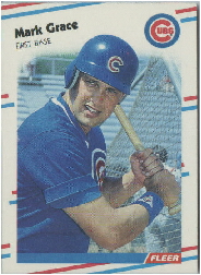1988 Fleer Update Baseball Cards       077      Mark Grace